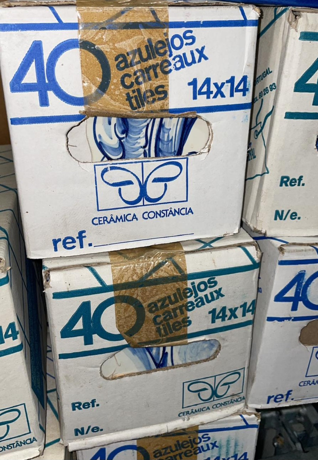 280 Hand painted Azulejos tiles / Henry the Navigator by C. Constantia / Jorge Gardoso 1996 / Portugal