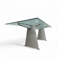 Jean Prouvé Trapèze Dining Table by Tecta, 1980s