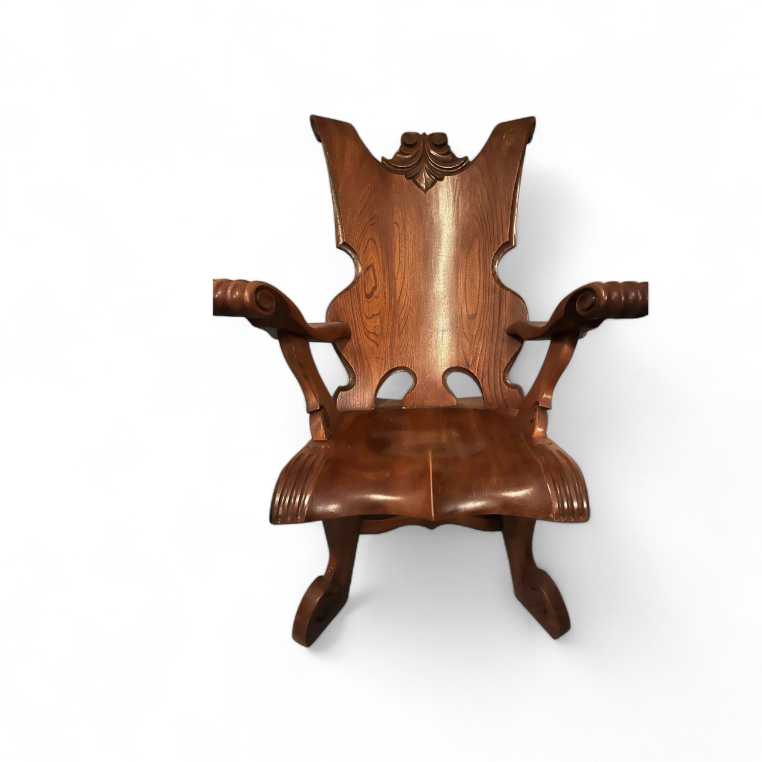 Oirschot oak chair / Heer Stoel / Gentleman Chair / Claw chair / 1960s