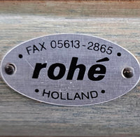 Rohé Noordwolde dining set / table / 4 x matching chair / 1980s / very good condition /