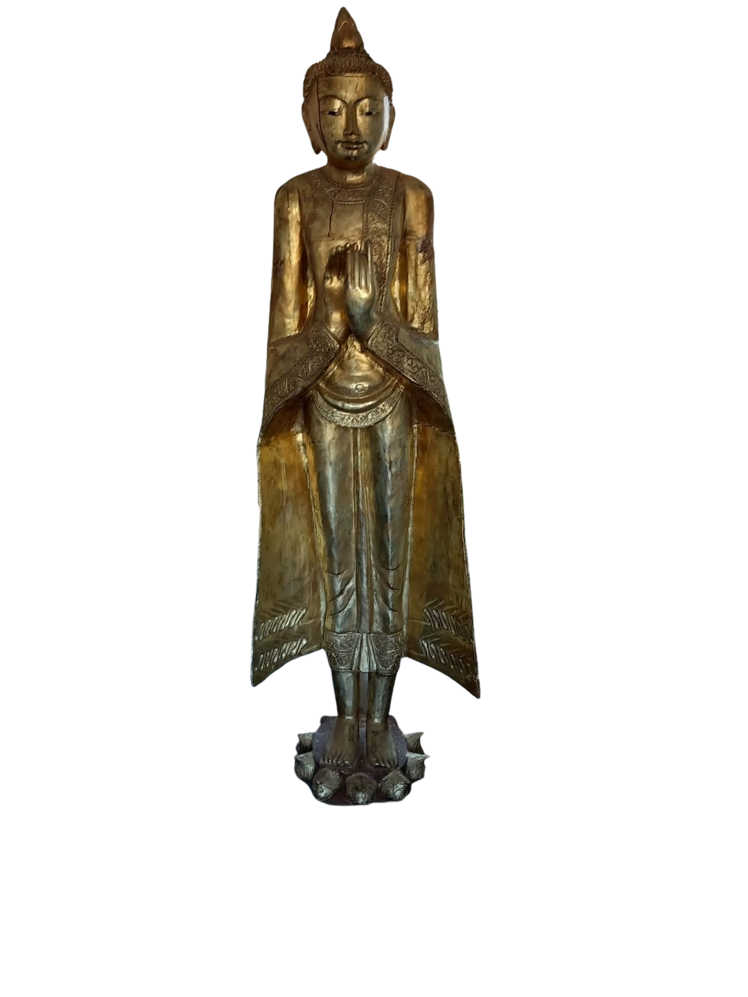 Very beautiful large, wooden Mandalay Buddha statues from Burma.
Mid-Century