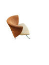 Giorgio Saporiti Postmoderne Jada Slipper Stoelen
 Zeer zeldzaam two-tone model uit de jaren 70