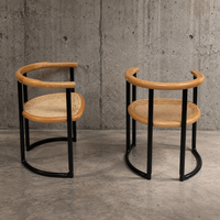 6 × Italian Achillea Chair for Ycami Collection / Tito Agnoli / 1970s