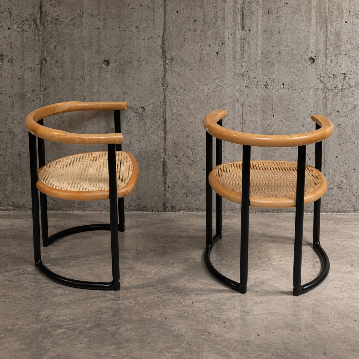 6 × Italian Achillea Chair for Ycami Collection / Tito Agnoli / 1970s