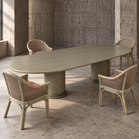 Rohé Noordwolde dining set / table / 4 x matching chair / 1980s / very good condition /