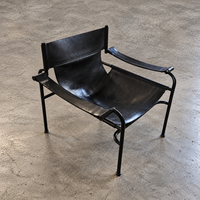 1 x Rare Walter Antonis / Sling lounge arm chair / lounge 1970s