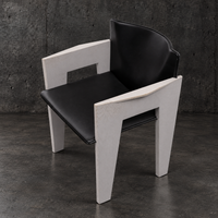 Set of 5 modernist dining chairs by Arnold Merckx for Arco / 1980s