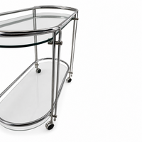 Riki T52 serving trolley / bar cart / Gallotti & Radice / 1980s