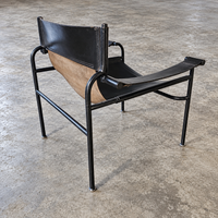 1 x Rare Walter Antonis / Sling lounge arm chair / lounge 1970s