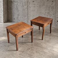 2 x matching night stand / side table / 1980s