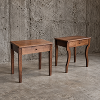 2 x matching night stand / side table / 1980s