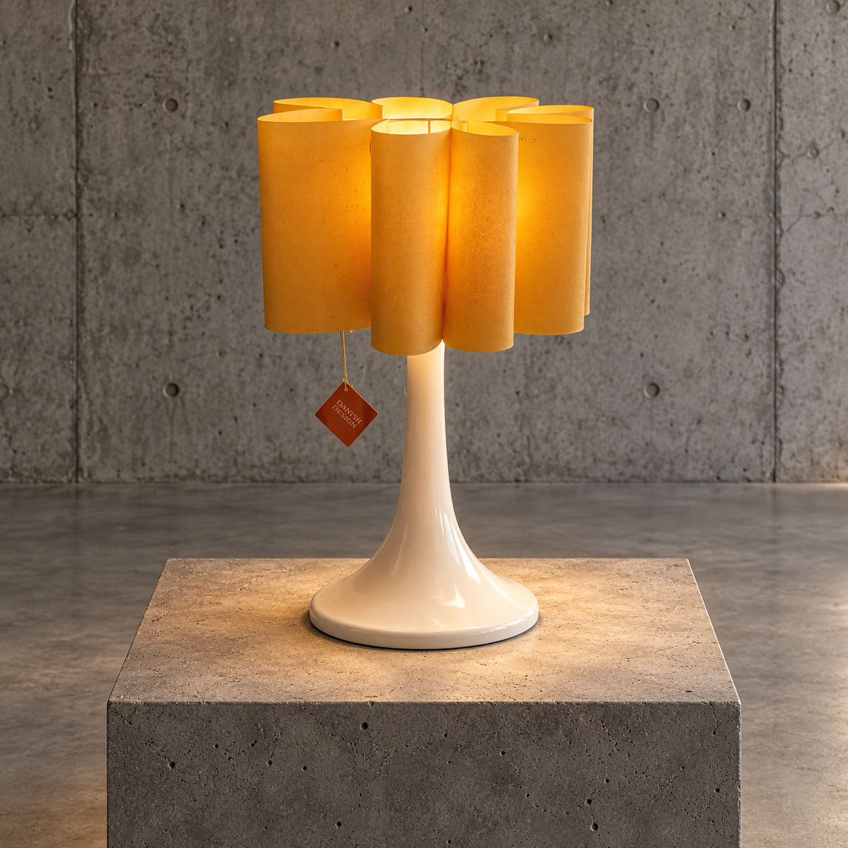 New old stock / Rare Louis Drimmer lamp / France 1970s /