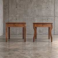 2 x matching night stand / side table / 1980s