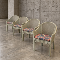 Rohé Noordwolde dining set / table / 4 x matching chair / 1980s / very good condition /