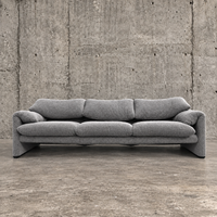 Maralunga 3-seater by Vico Magistretti for Cassina /