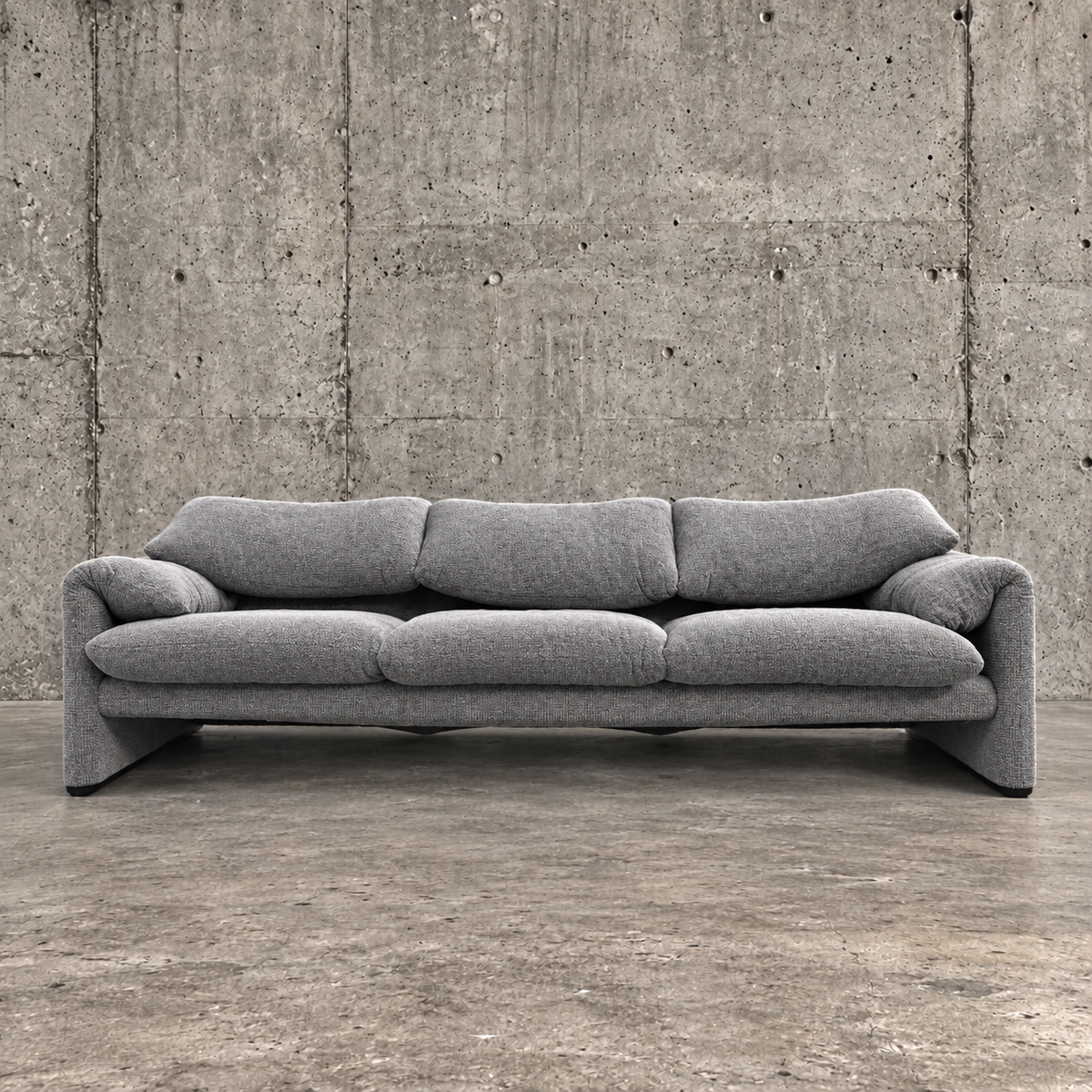 Maralunga 3-seater by Vico Magistretti for Cassina /