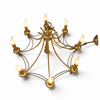Sciolari candle regency chandelier 1960s