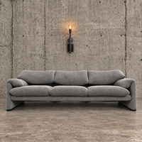 Maralunga 3-seater by Vico Magistretti for Cassina /