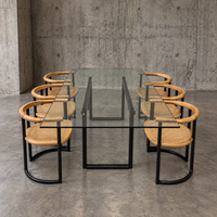 6 × Italian Achillea Chair for Ycami Collection / Tito Agnoli / 1970s