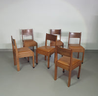 6x Utrecht Mokkum stoelen van Huizenga NV
 Gemarkeerd