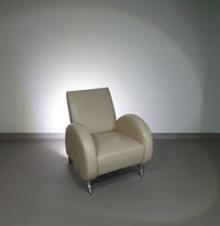 Slakkenhuis stoelen van leer