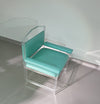 Zeldzame perspex/acryl stoel / jaren 80