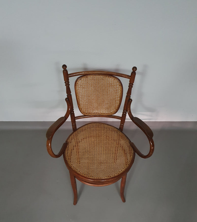 Rare Josef Hoffmann Chair for Mundus Vienna Austria, 1900