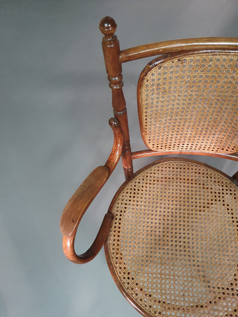 Rare Josef Hoffmann Chair for Mundus Vienna Austria, 1900