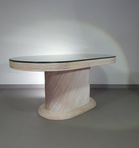 Pensil riet, Gespleten riet tafel stoelen eetkamer set.
 Breed 160
 Diepte 92
 Hoogte 75 cm
