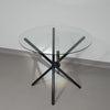 Een mooi ding is een blijvende vreugde.
 Italiaanse klaptafel jaren 80
 Aluminium frame
