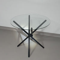 Een mooi ding is een blijvende vreugde.
 Italiaanse klaptafel jaren 80
 Aluminium frame