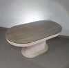 Pensil riet, Gespleten riet tafel stoelen eetkamer set.
 Breed 160
 Diepte 92
 Hoogte 75 cm