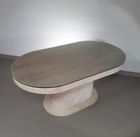 Pensil riet, Gespleten riet tafel stoelen eetkamer set.
 Breed 160
 Diepte 92
 Hoogte 75 cm