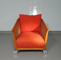 Set fauteuils "Mozart" van Antonio Citterio voor flexform jaren 90