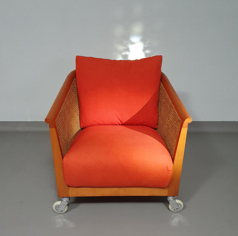Set fauteuils "Mozart" van Antonio Citterio voor flexform jaren 90