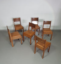 6x Utrecht Mokkum stoelen van Huizenga NV
 Gemarkeerd