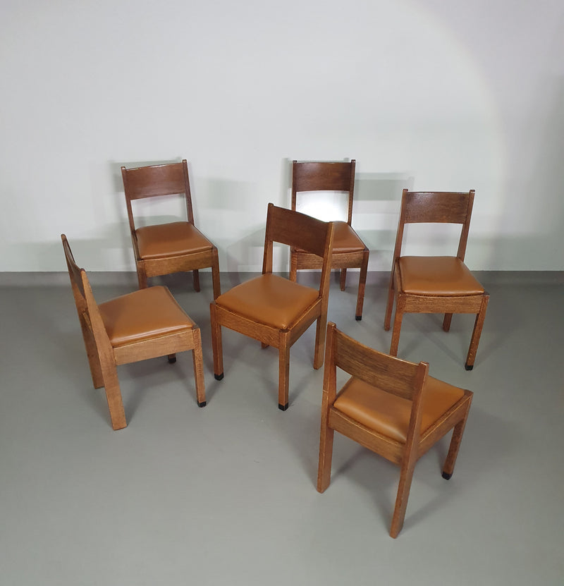 6x Utrecht Mokkum stoelen van Huizenga NV
 Gemarkeerd