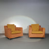 B&amp;B / B en B / Italia lounge stoelen model HARRY. Met zeldzame losse hoes van Antonio Citterio.