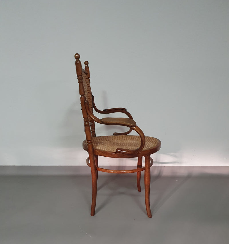 Rare Josef Hoffmann Chair for Mundus Vienna Austria, 1900