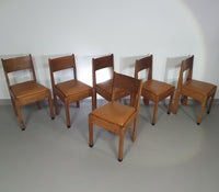 6x Utrecht Mokkum stoelen van Huizenga NV
 Gemarkeerd