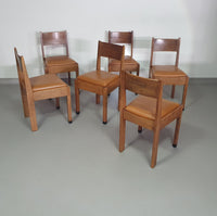 6x Utrecht Mokkum stoelen van Huizenga NV
 Gemarkeerd