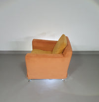 B&amp;B / B en B / Italia lounge stoelen model HARRY. Met zeldzame losse hoes van Antonio Citterio.