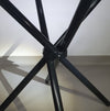 Een mooi ding is een blijvende vreugde.
 Italiaanse klaptafel jaren 80
 Aluminium frame
