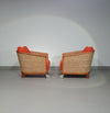 Set fauteuils "Mozart" van Antonio Citterio voor flexform jaren 90