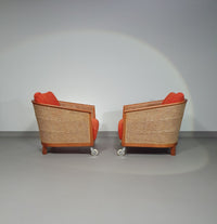 Set fauteuils "Mozart" van Antonio Citterio voor flexform jaren 90