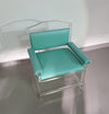 Zeldzame perspex/acryl stoel / jaren 80