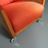 Set fauteuils "Mozart" van Antonio Citterio voor flexform jaren 90