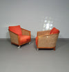 Set fauteuils "Mozart" van Antonio Citterio voor flexform jaren 90