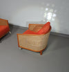Set fauteuils "Mozart" van Antonio Citterio voor flexform jaren 90