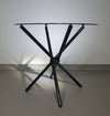 Een mooi ding is een blijvende vreugde.
 Italiaanse klaptafel jaren 80
 Aluminium frame